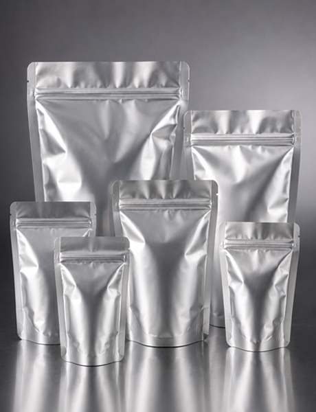 Pure Aluminium Stand Up Pouch
